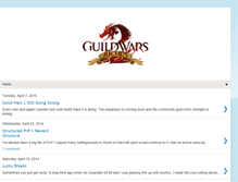 Tablet Screenshot of guildwars2riches.com